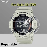 3Pcs For Casio AE-1500WH AE-1500WHX Smart Watch Clear Ultra Slim Soft Hydrogel Repairable Film Scree