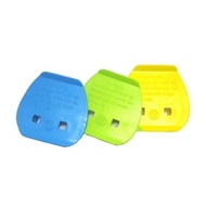 3Pcs Plastic Safety Plug Key With Hole Soket 2 Pin