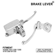 รถจักรยานยนต์ JFG MOTO ขาปล่อยคลัตช์คันเบรคสำหรับ VT600 750 1100 1300 VF750 VTX1300