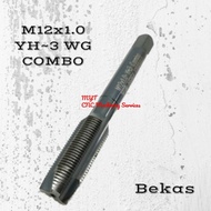 MESIN Fine 17 Key Bolt Tap. M12 NGY1 YH3 WG COMBO Hand Tap Machine m12 田 1.0 HSS-EX WG used smooth