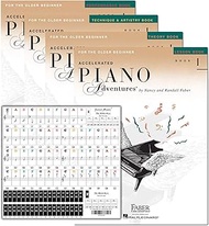 Accelerated Piano Adventures Level 1 Learning Set By Nancy Faber - Lesson, Theory, Performance, Tech