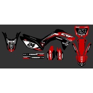 DECAL STICKER CRF 150 L FULL BODY DECAL/ CRF 150 DECAL STICKER CRF 150 CUSTOM DESIGN
