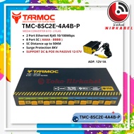 Tarmoc TMC-8SC2E-4A4B-P | Media Converter Switch 8FO 2LAN / 8 FO 2 LAN 10/100Mbps POE IN 12-57 Volt 