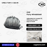 CGZ Furry Windshield For Lavalier Mic / Audio Recorder Zoom H4N H5, H6, H8  Tascam DR-40 / DR-05 / D