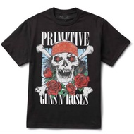 Crz Primitive X Guns N Roses Street T-Shirt-Black (front)