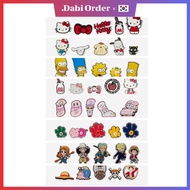 Crocs Jibbitz Charm Set | Cute Cartoon Shoe Charms for Crocs Sandals