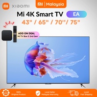 Xiaomi Smart 4K TV EA 43" / 65" / 70" / 75"  2022 (Chinese Version) 小米智能电视
