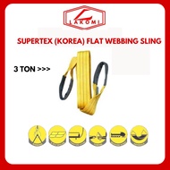 3 TON , 4 TON , 5 TON & 6 TON SUPERTTEX KOREA FLAT WEBBING SLING