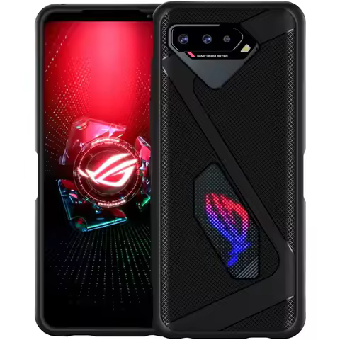 Fit ASUS ROG Phone 5 2021 Cases Flexible TPU Cover Anti-Scratches Shockproof Case for ROG Phone 2 Co