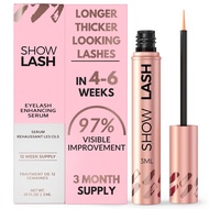 LeVaye Cosmetics Show Lash Eyelash Serum for Longer, Thicker, Gorgeous Looking Lashes, Cruelty Free 