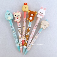 Rilakkuma Corner Creature Limited Japan san-x Limited Rubber Doll Pen Clip Ballpoint Pen Mechanical 
