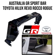 AUSTRALIA HILUX GR SPORT OEM SPORT BAR GLOSSY BLACK REVO ROCCO ROGUE ROLL BAR GR