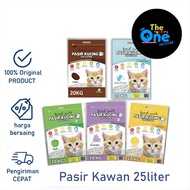Pasir Kucing Wangi Dan Gumpal Paling Laris / Pasir Kawan 20 Kg Pasir Kawan 25lt