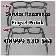 Ready Service kacamata engsel gagang patah