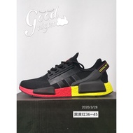 Ready stock AD NMD_R1 V2 Black yellow red Running shoes