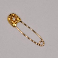 Chrome hearts 22K Diamond Safety Pin