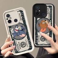 Case for Xiaomi Redmi POCO C55 C31 Note A2 10C A1 9A 7 9C 6A 9T 12C Pro A5 C71 Q-10 New Cat Mouse