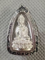 2565 龍婆行 座山藥師佛 純銀金底