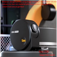 High precision Meteral, 5 meters long, 19 mm wide, inch and cm units, carbon steel ribbon material, 