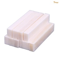 TER 10Pcs Guitar Bone Nut Blanks Beef Bone Musical Instrument Guitar Bone Nut Blanks Guitar Nut Prof