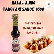 HALAL AJIDO TAKOYAKI SAUCE 350G  Halal Takoyaki Sauce Sos Takoyaki Halal