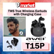 Awei T15P TWS True Wireless Earbuds Sports Earbuds Earphone Sport Awei Earbuds Bluetooth Earbuds