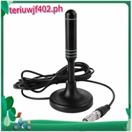 1 Piece Digital HD Freeview Antenna HDTV Antenna Black Plastic Outdoor Waterproof for DVB-T DVB-T2 a