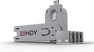 LINDY 40454 USB Port Blocker - Pack of 4 White