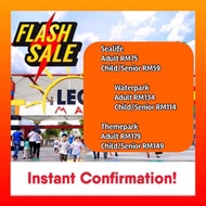 [Chat for Promo] Legoland / Sealife Malaysia Johor Ticket (Open date)