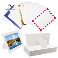 30 Pack Photo Frames Paper Picture Frames Standing White Cardboard Photo Frames for 4 X 6Inch Photos