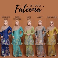 PLUS SIZE BAJU KURUNG RIAU FATEEMA CORAK BATIK