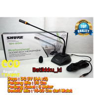 [TOP QUALITY BISA COD] MIC PODIUM / MIC CONFERENCE SHURE SH-20A / SH20A / SH 20 A (MIC CONDENSER, MI