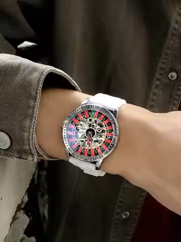 2026 Time of Good Fortune Betting Themed Men's Watch Fully Automatic Mechanical Watch with Water Res