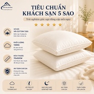 [5-STAR HOTEL PILLOW] Microfiber Feather Pillow - 5-Star Hotel Experience & Ball Pillow for Neck Sho