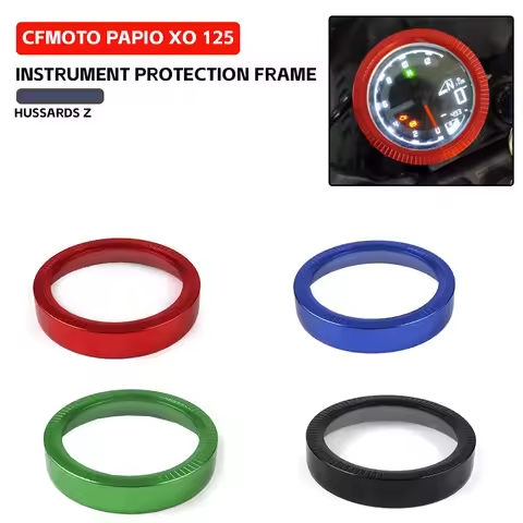 For CFMOTO Papio XO 125 XO-1 2023 Motorcycle Accessories CNC Frame Screen Instrument Meter Case Guar
