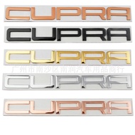 Suitable for Fiat Modified 3D Unique Cover Label CUPRA Car Label Side Label Rear Tail Label Metal Ca