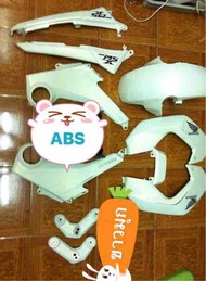 ชุดสี msx ตัวแรก สีขาวมุก ชุดใหญ่ พร้อมสติ๊กเกอร์ ประกอบสนิททุกจุด