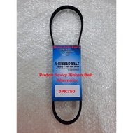 Proton Savvy Alternator Belt 3PK750 Matt Power Ribbed Belt  Savvy Alternator Belting