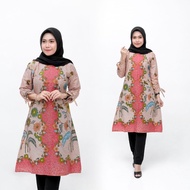 COD - TUNIK BATIK WANITA TERBARU 2020/MOTIF ENCIM/TUNIK BATIK PEKALONGAN/TUNIC MUSLIM TERBARU REMAJA