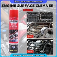 ✨ CHANGYIJIA Car Engine Surface Cleaner Foam Sprayer DIY Oil Degreaser Pembersih Buih Stain Pemukaan Enjin Kereta 650ml