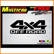 ∨ ஐ ✫ Multicab 4x4 marking Sticker Decals Set cut-out vinyl