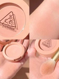 3Ce Mono Pink Matte Peach Soft Mist Nude Beige Cheek Blush Makeup