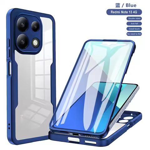 360 Full Body Shockproof Case For Redmi Note 9 10 Pro 10S 10T For Redmi Note 11 Note 12 Note 13 Pro 