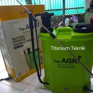 TOP AGRI DUA FUNGSI Elektrik Sprayer kapasitas 16 liter