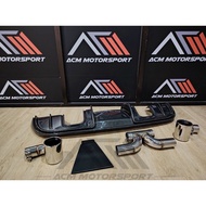 Porsche boxter cayman 718 gt4 rear diffuser