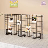 SOONA Display Rack, Grid with Base Storage Rack, Modern Metal Grid Frame Jewelry Booth Rack For Grid