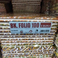 buku tulis batik FOLIO isi 100/200lembar/paperstar/sriti/narita