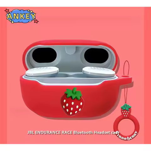 Case for JBL Endurance Race TWS Protective Silicone Cute Cartoon Covers Wireless Earbuds Shell TWS H