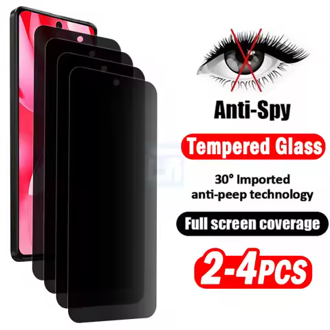 2-4Piece Anti-spy Protective Film for Google Pixel 9a 8 Pro Privacy Screen Protector for Google Pixe