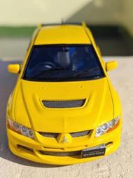 [阿彰完成品] FUJIMI MITSUBISHI 三菱 1/24 Lancer EVO VIII 黃色版完成品